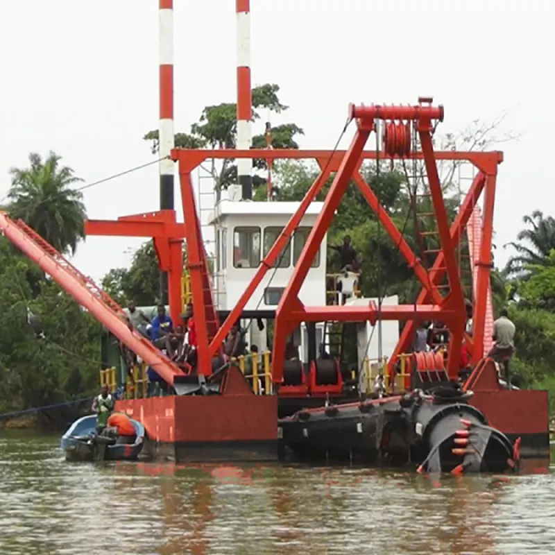River Cutter Sand Dredger River River Sand Dredging은 어떻게 작동합니까?